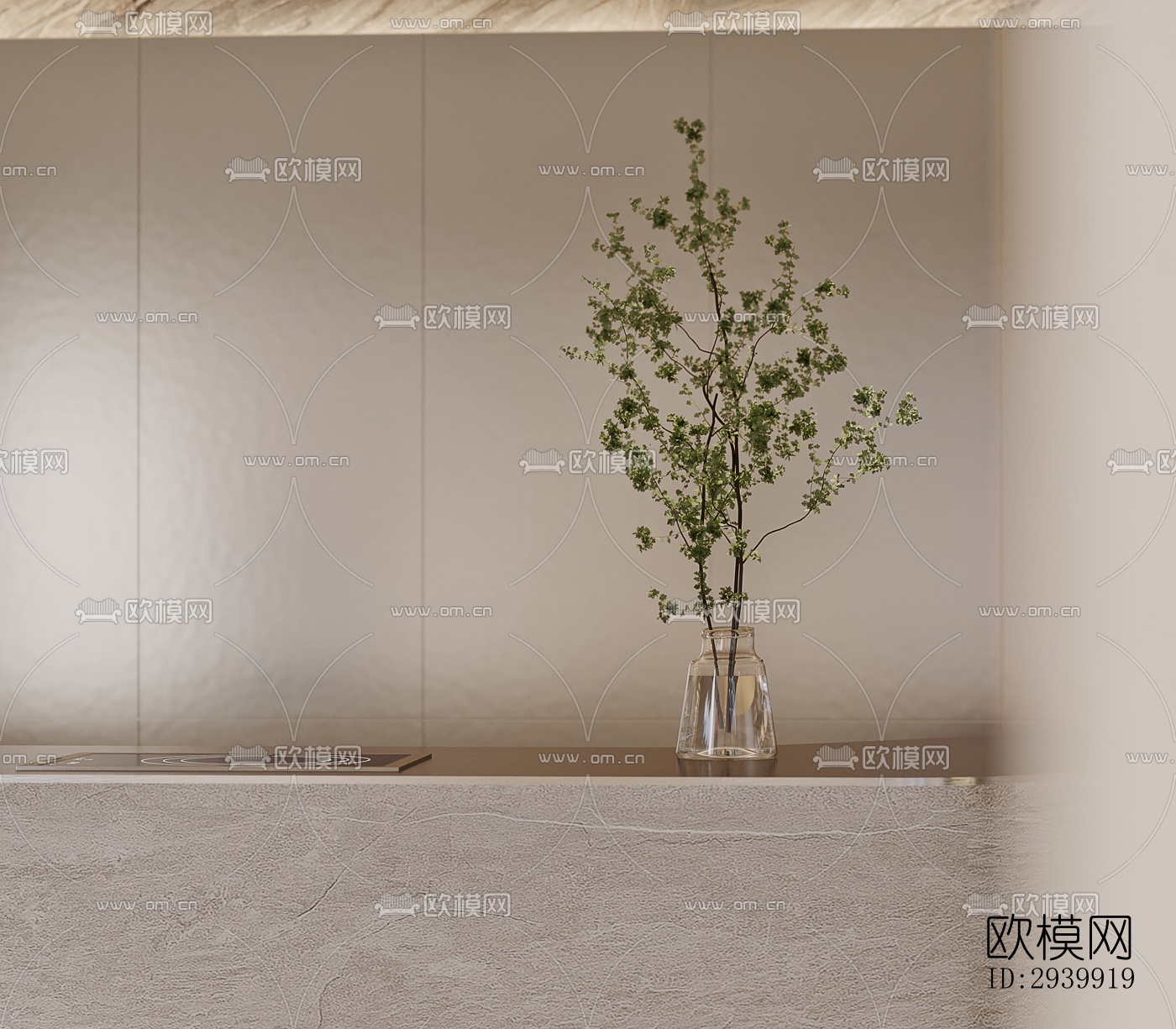 侘寂复式效果图下载（渲染图3）