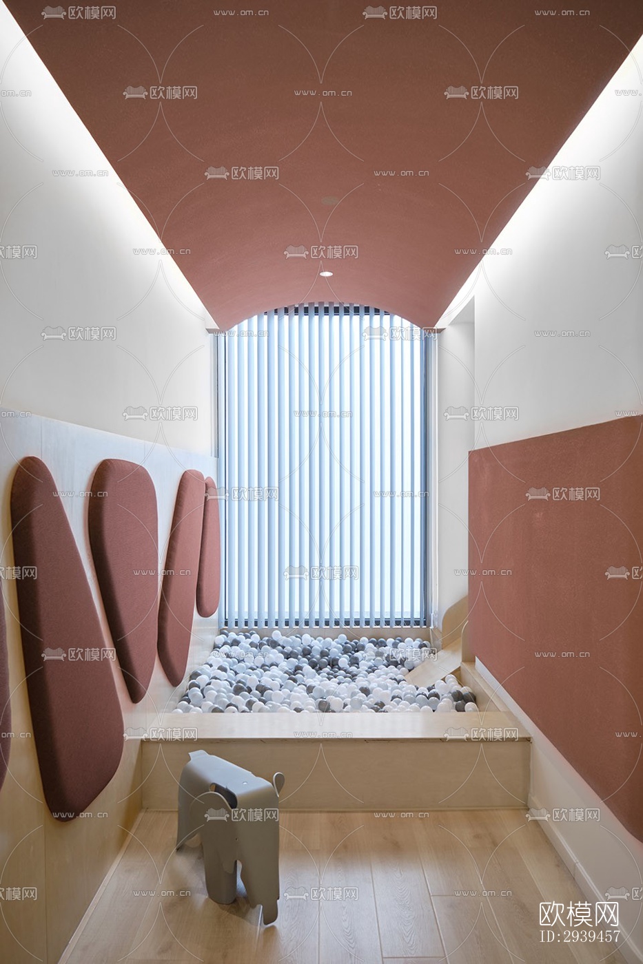 现代酒店民宿效果图下载（渲染图2）