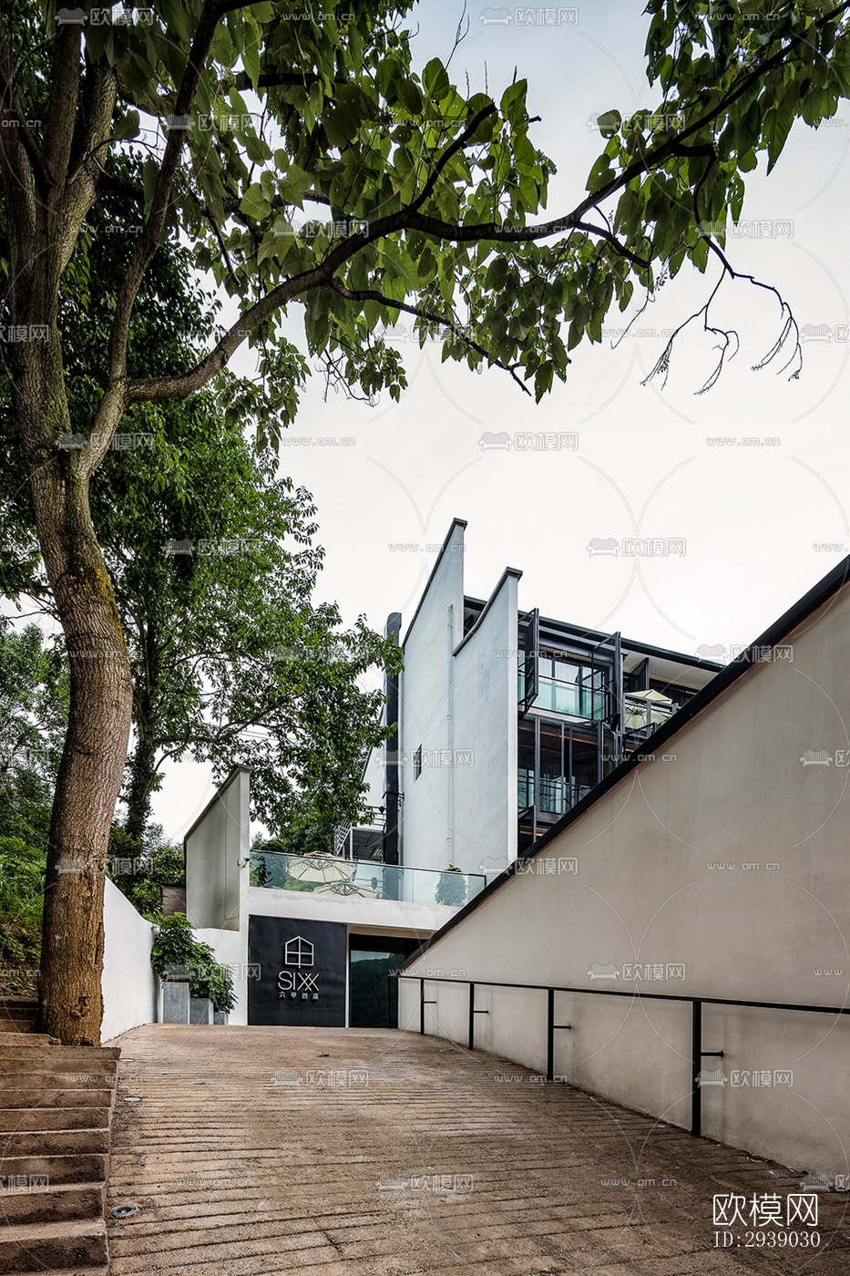 侘寂酒店民宿效果图下载（渲染图10）