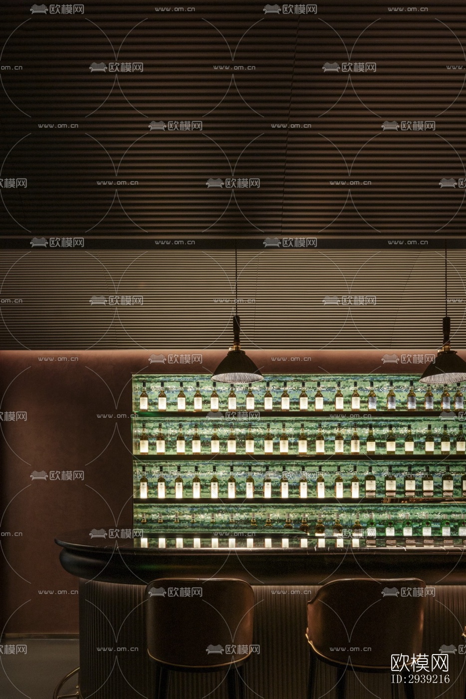 后现代酒店民宿效果图下载（渲染图6）