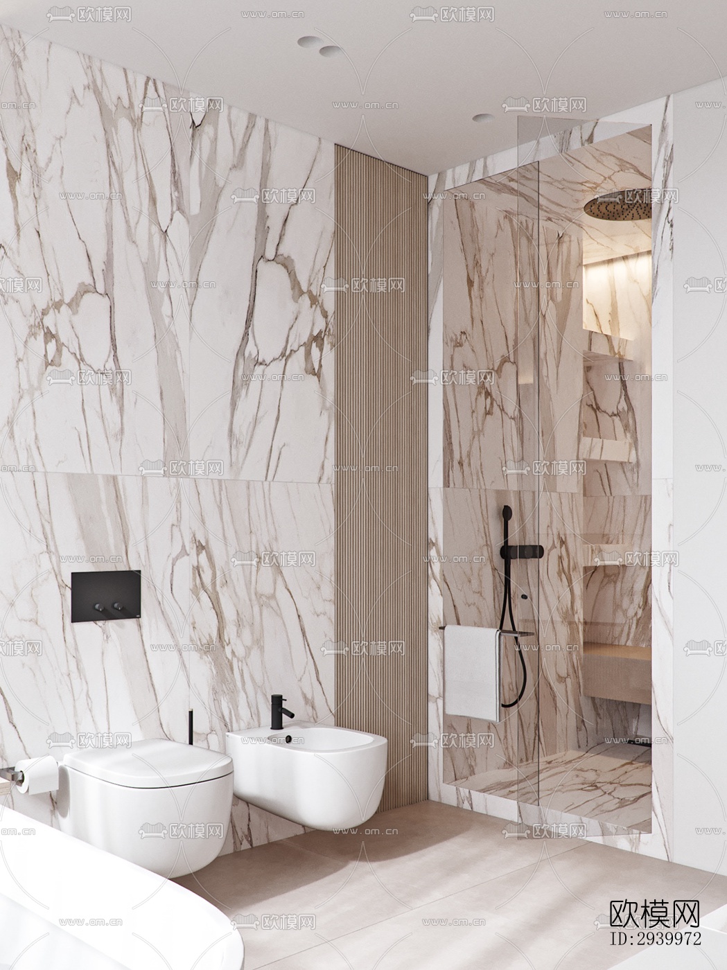 现代复式效果图下载（渲染图11）