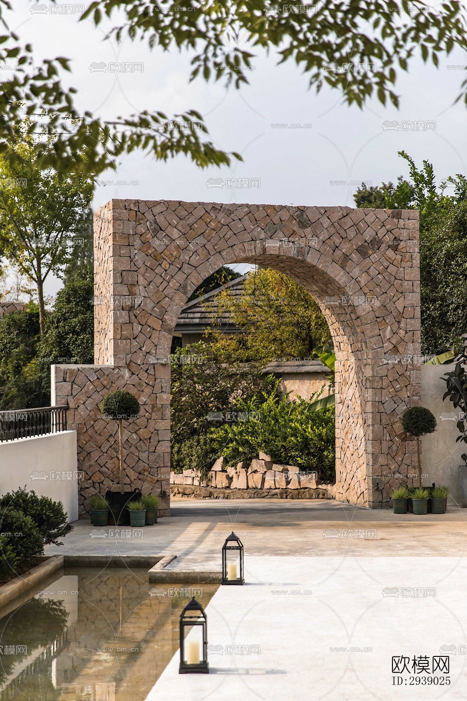 侘寂酒店民宿效果图下载（渲染图9）