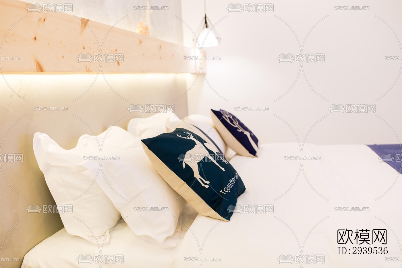 现代酒店民宿效果图下载（渲染图16）