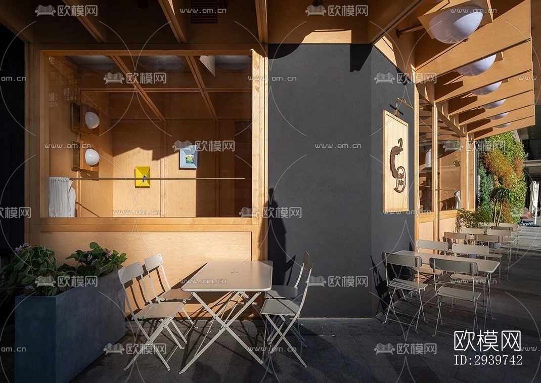 日式酒吧效果图下载（渲染图16）