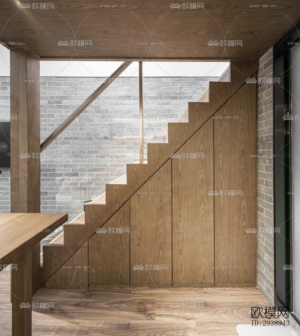 中式酒店民宿效果图下载（渲染图9）