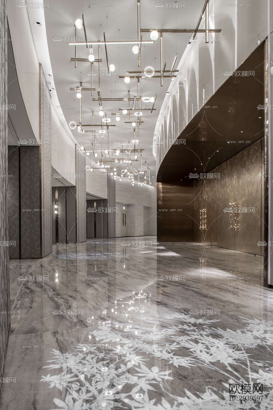 现代酒店民宿效果图下载（渲染图15）