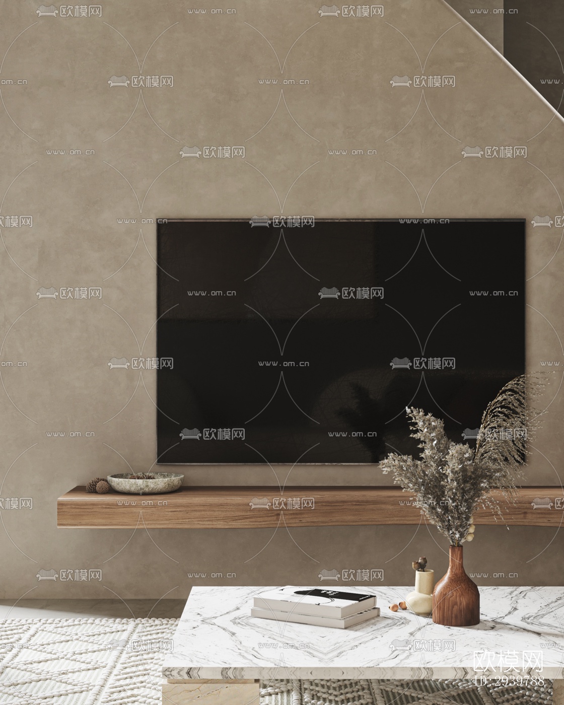 侘寂公寓效果图下载（渲染图7）