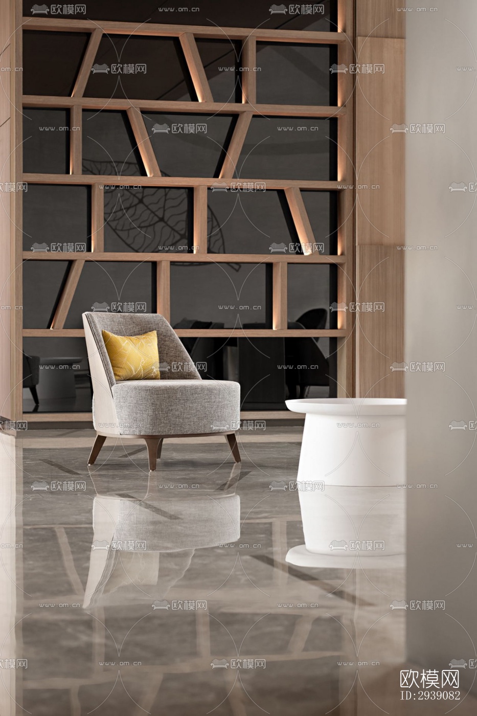 北欧酒店民宿效果图下载（渲染图16）