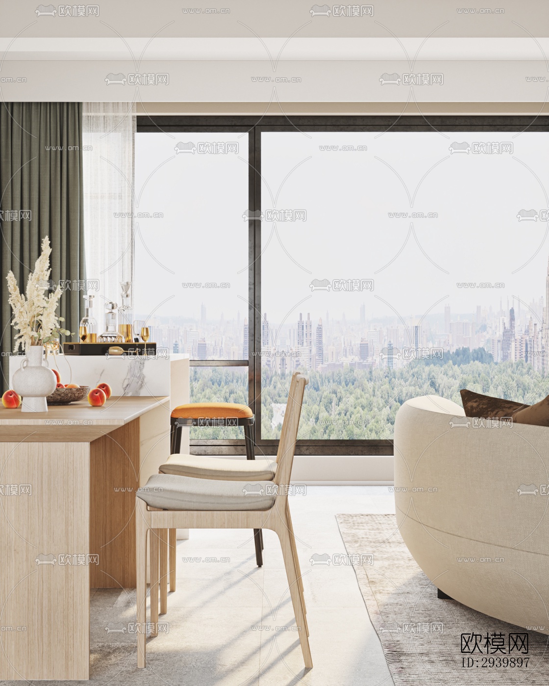 现代别墅效果图下载（渲染图5）