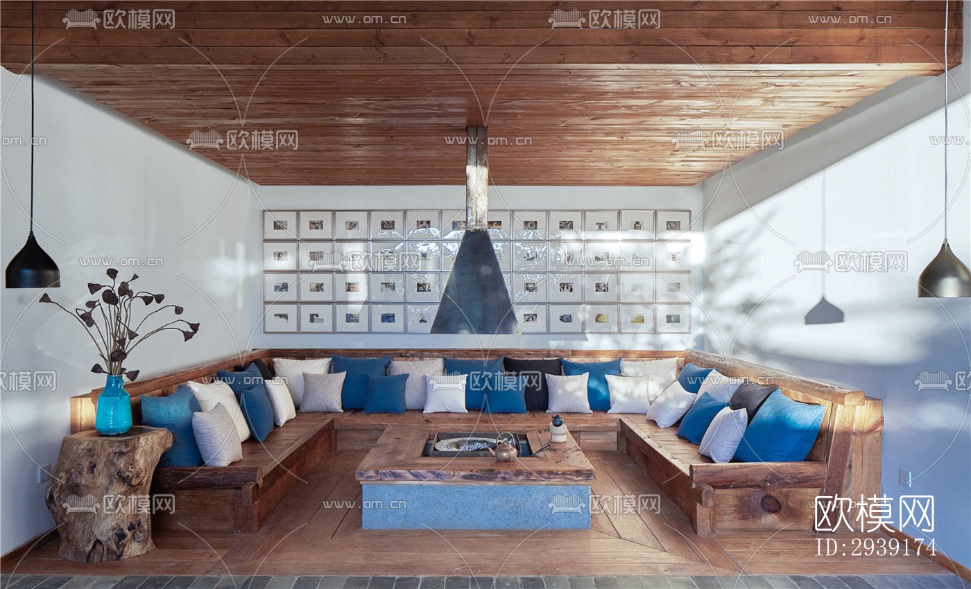 北欧酒店民宿效果图下载（渲染图8）