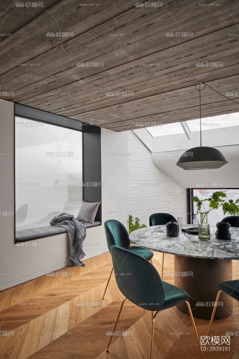 北欧酒店民宿效果图下载（渲染图3）