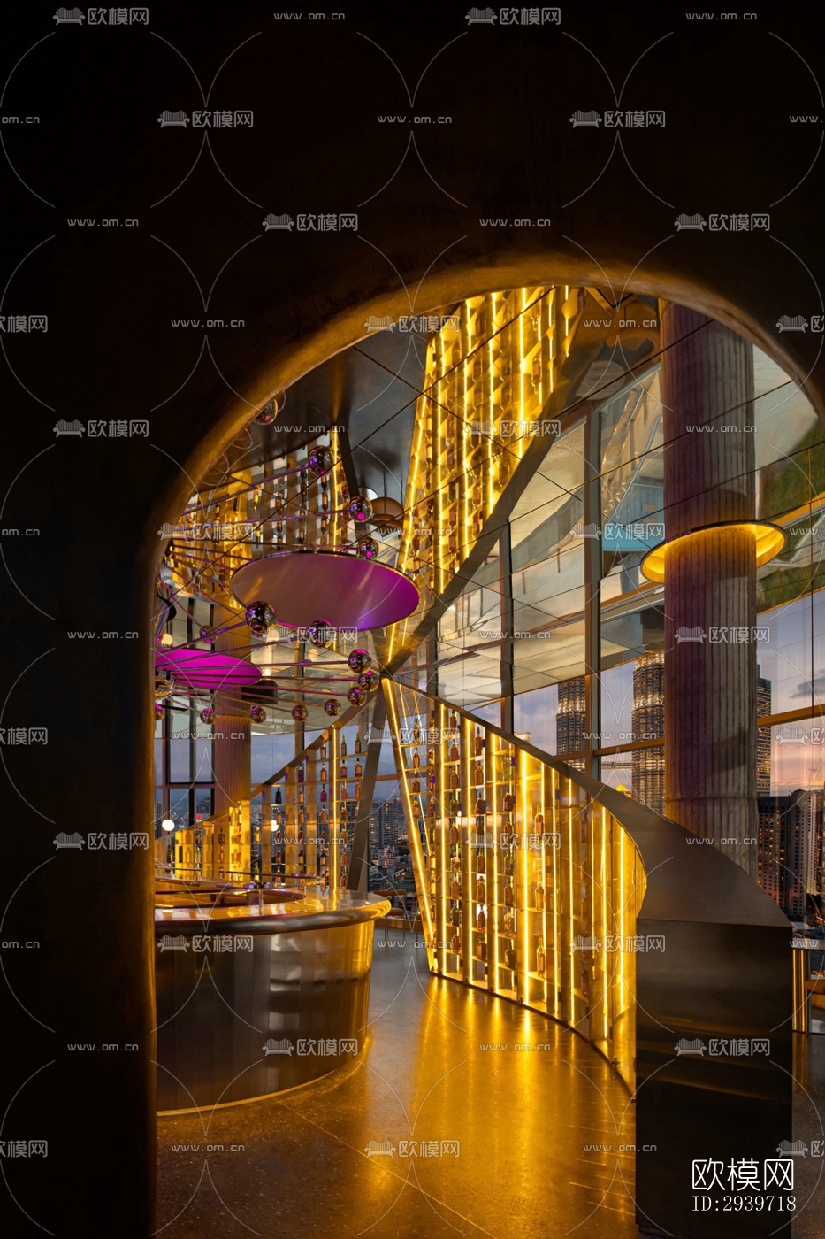 工业风酒吧效果图下载（渲染图8）