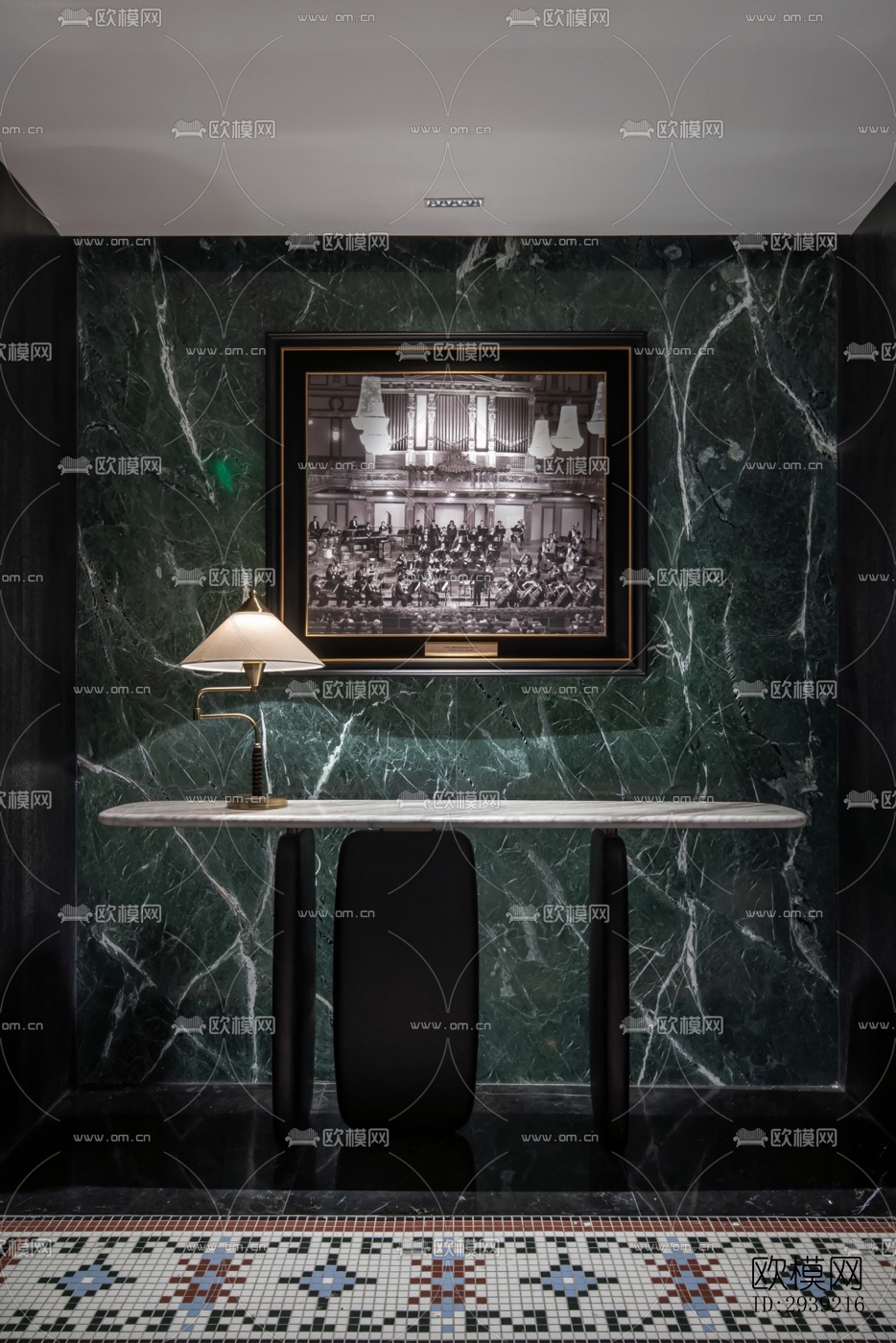 后现代酒店民宿效果图下载（渲染图14）