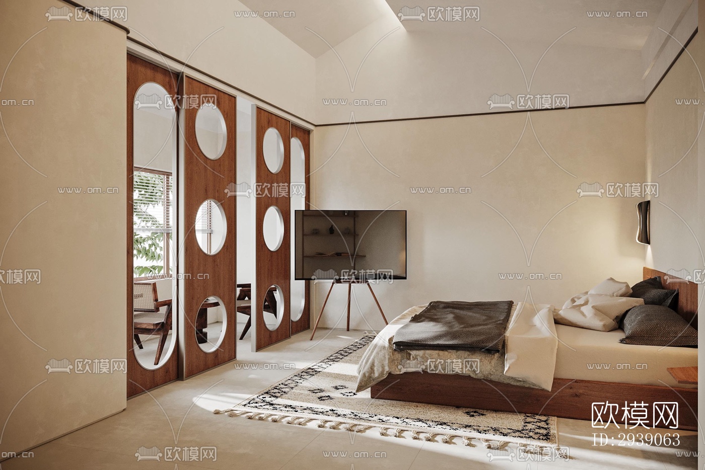 侘寂酒店民宿效果图下载（渲染图13）