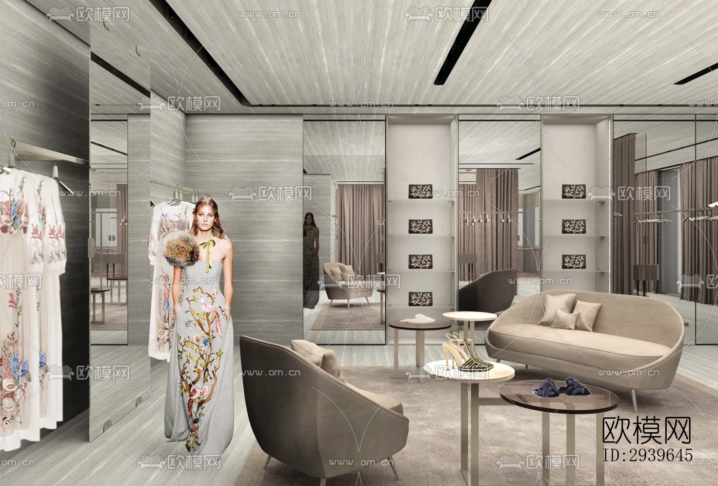 现代零售店铺效果图下载（渲染图6）