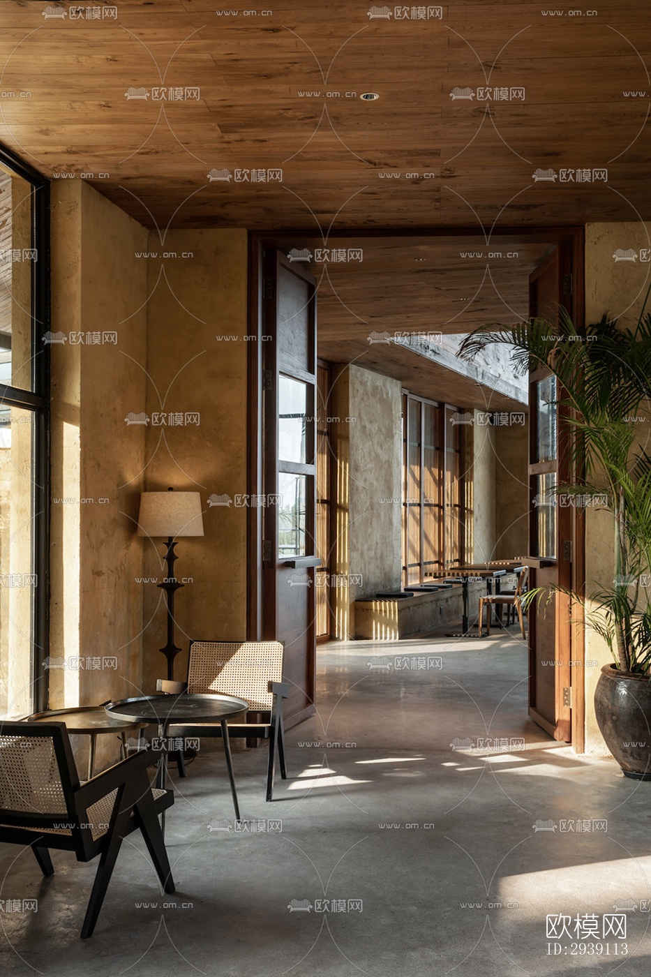 北欧酒店民宿效果图下载（渲染图4）