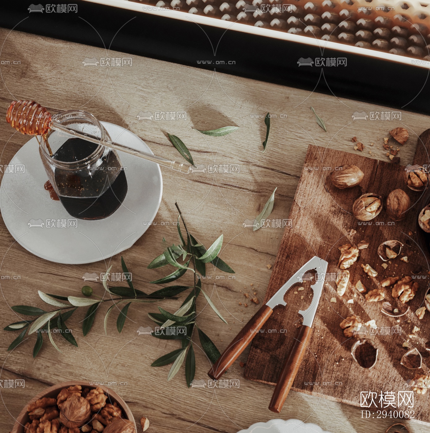 北欧平层效果图下载（渲染图2）