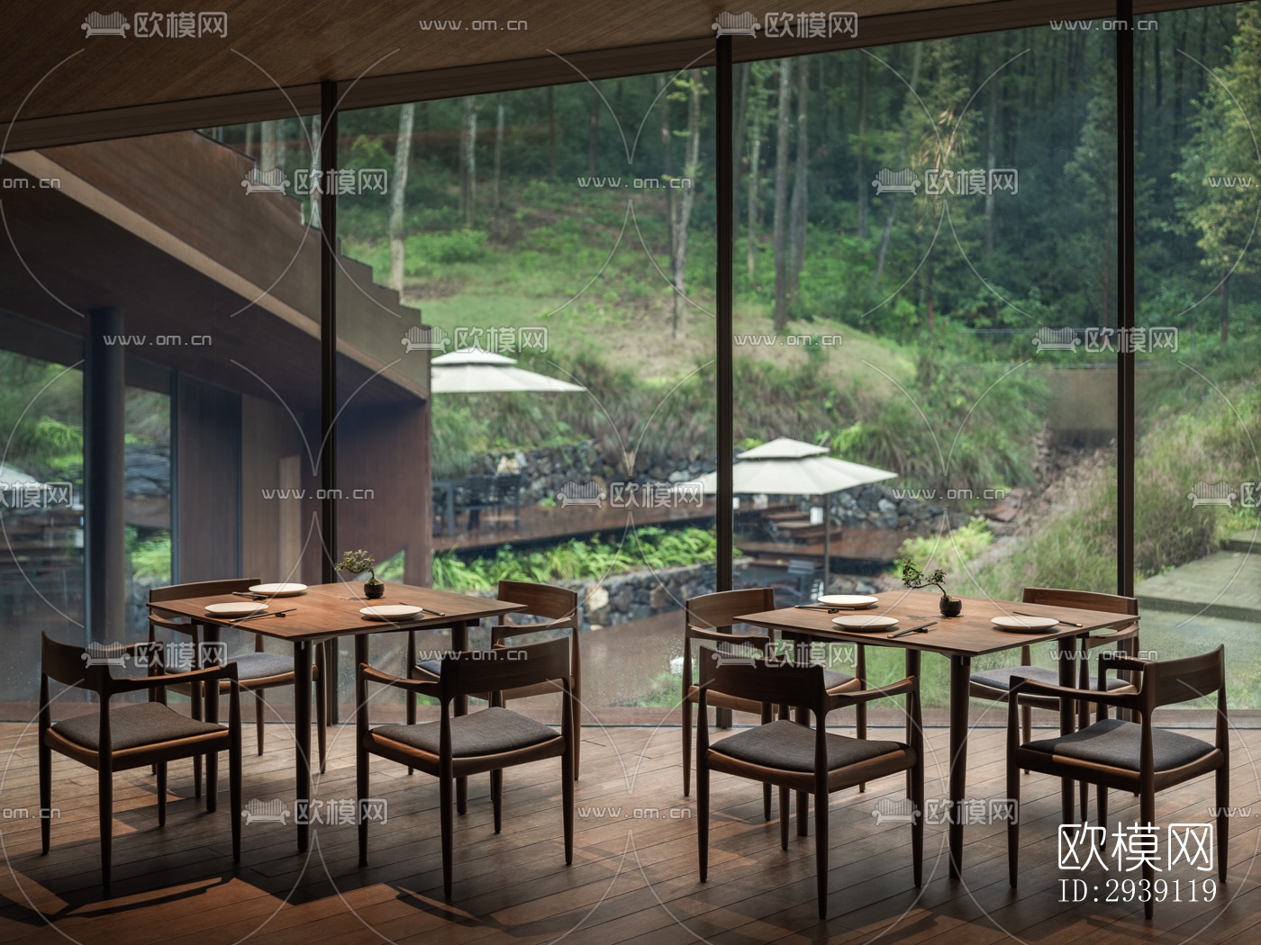 北欧酒店民宿效果图下载（渲染图9）