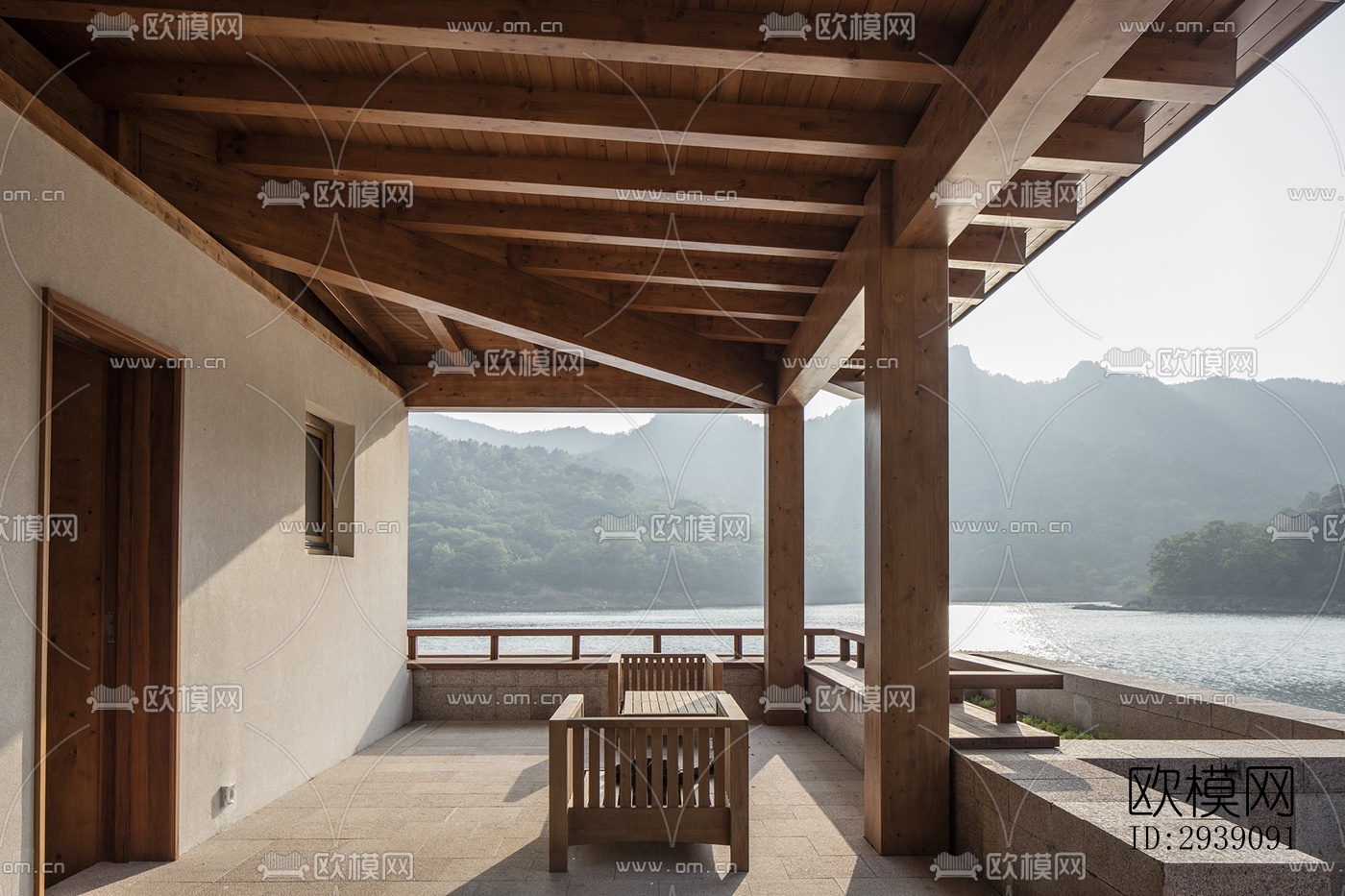 北欧酒店民宿效果图下载（渲染图8）