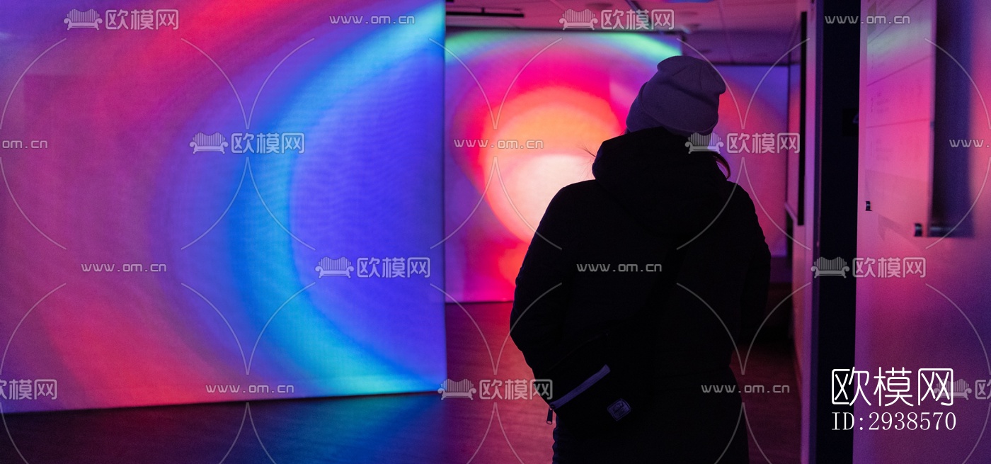 工业风展览展厅效果图下载（渲染图7）