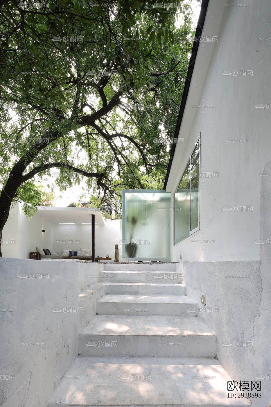 中式酒店民宿效果图下载（渲染图14）