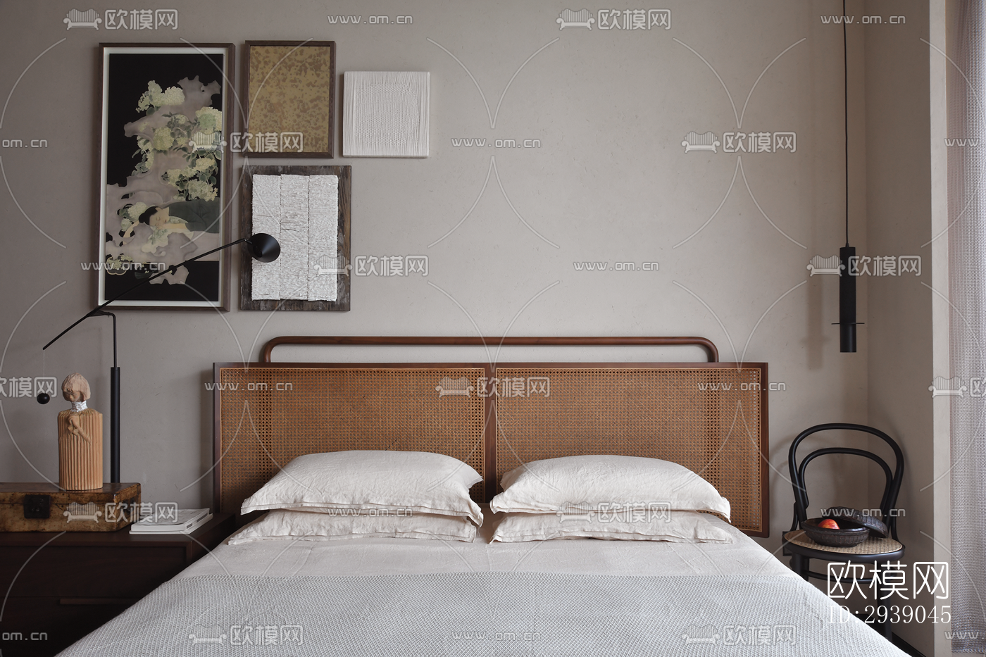 侘寂酒店民宿效果图下载（渲染图7）