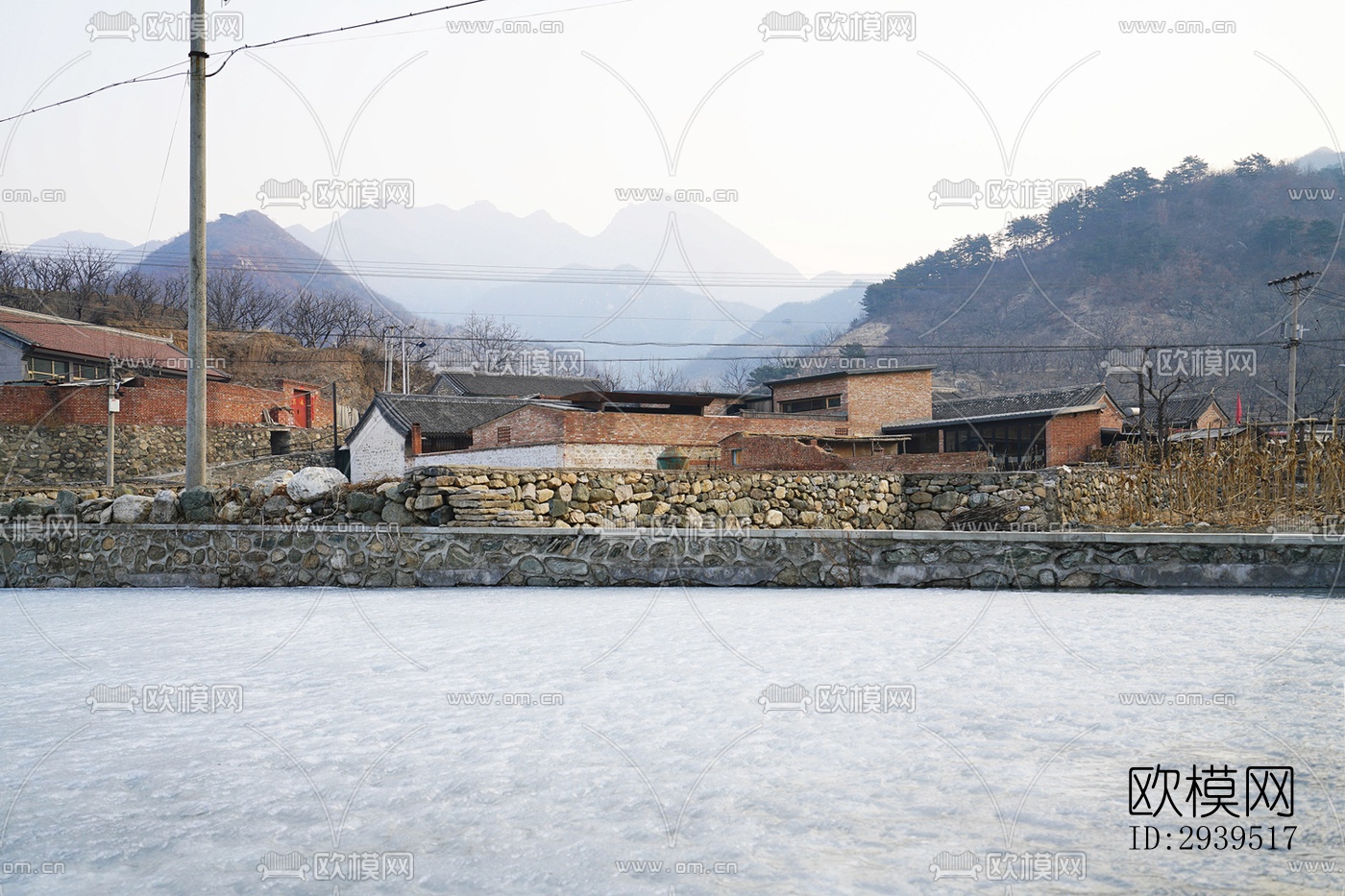 现代酒店民宿效果图下载（渲染图1）