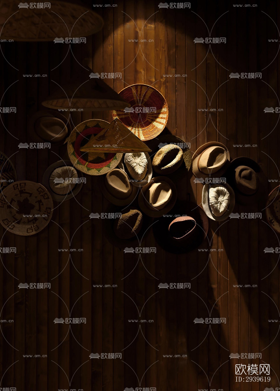 美式酒店民宿效果图下载（渲染图16）