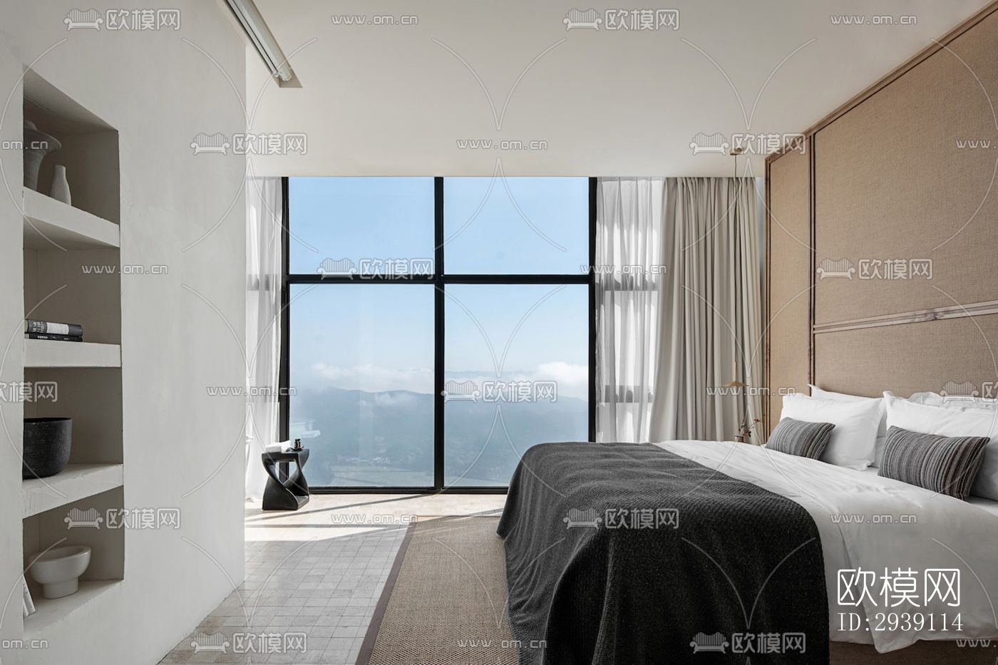 北欧酒店民宿效果图下载（渲染图14）