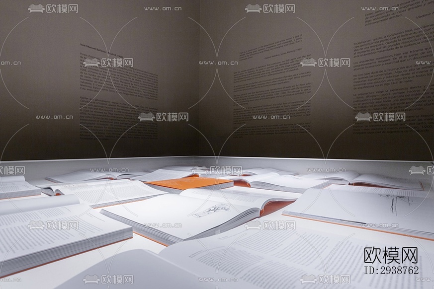 現(xiàn)代展覽展廳效果圖下載(渲染圖6)