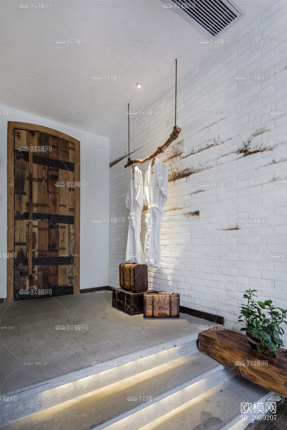 后现代酒店民宿效果图下载（渲染图7）