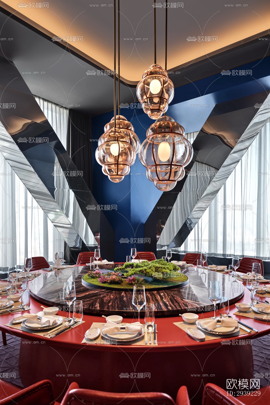 后现代酒店民宿效果图下载（渲染图3）