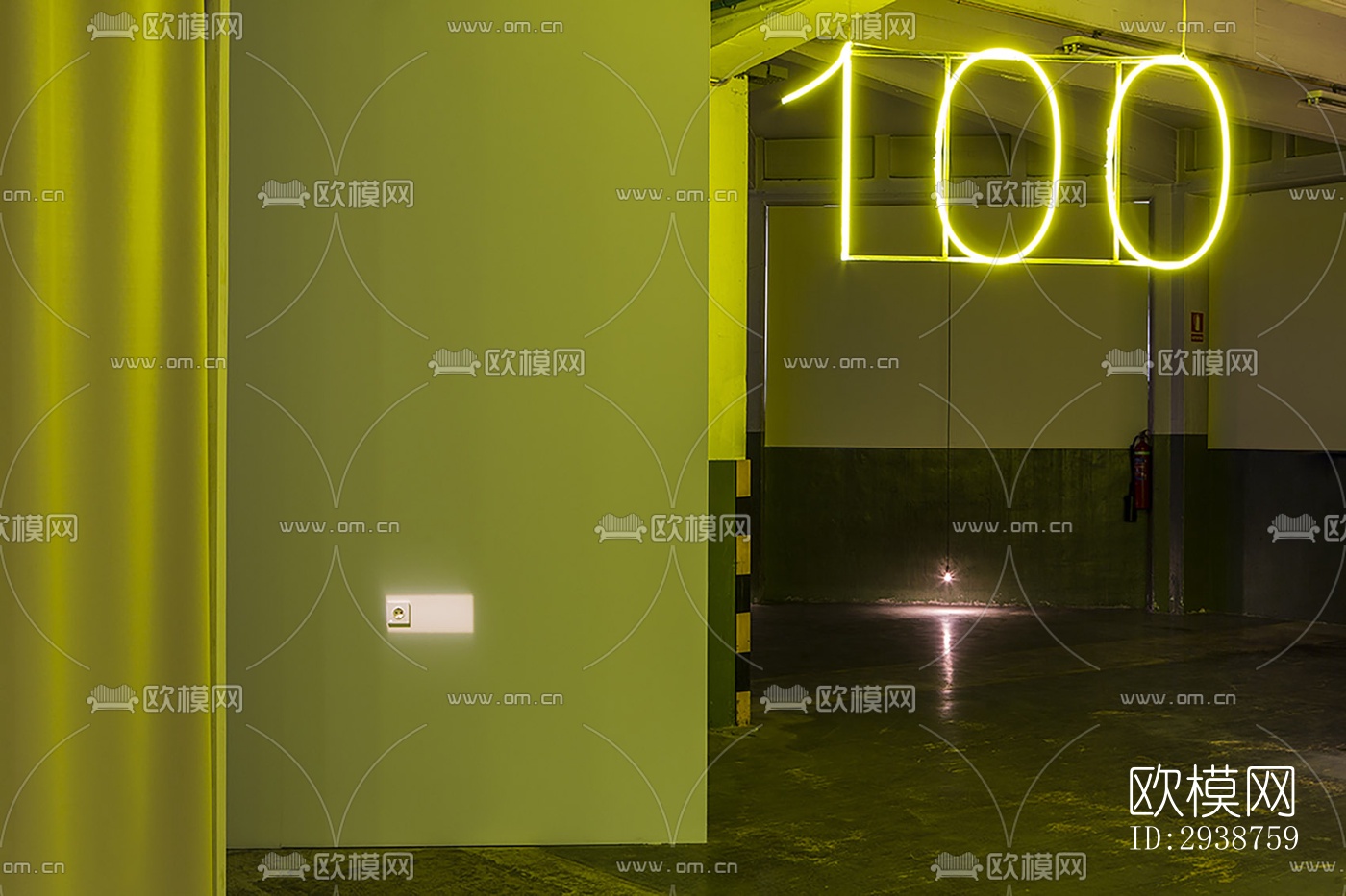 现代展览展厅效果图下载（渲染图19）