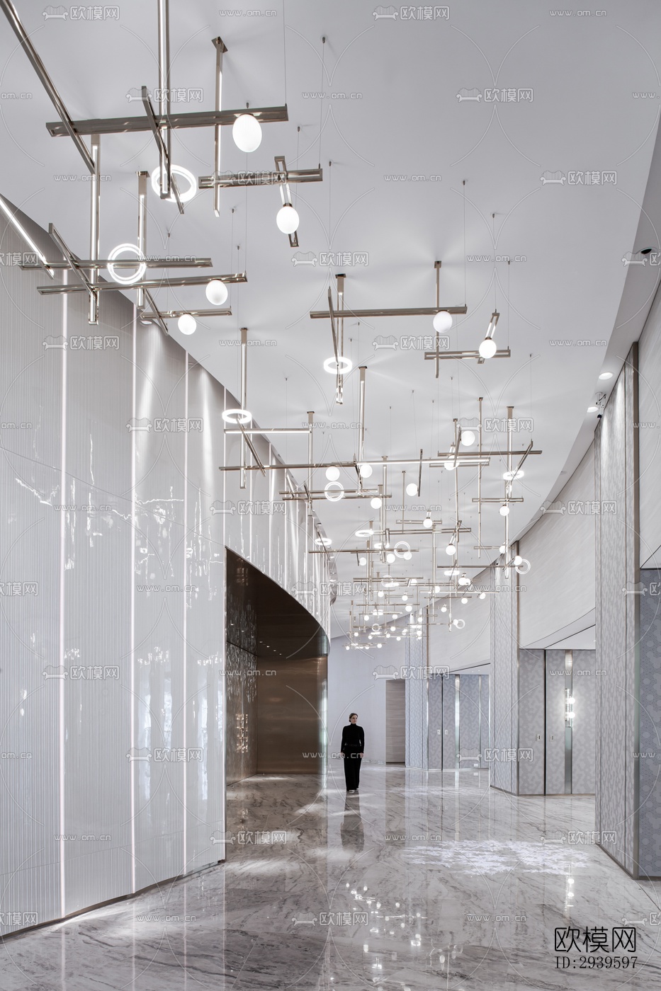 现代酒店民宿效果图下载（渲染图17）