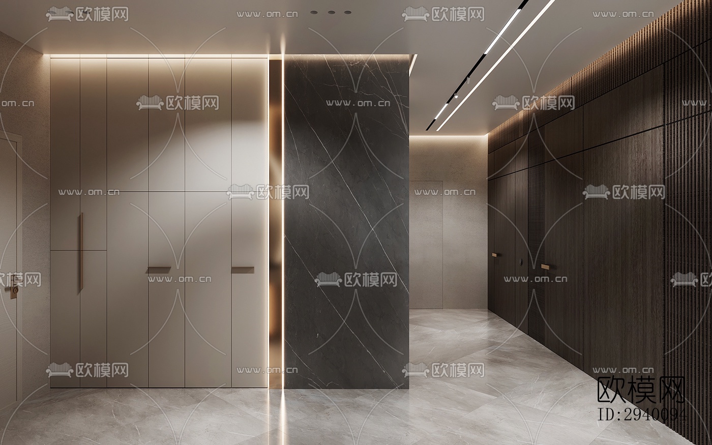 北欧平层效果图下载（渲染图10）