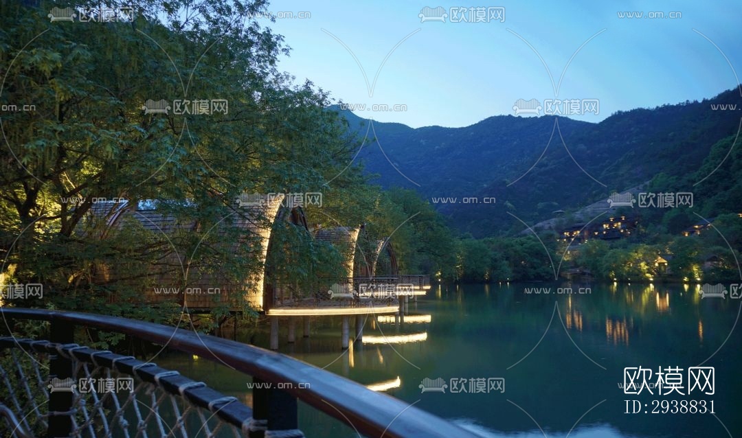 东南亚酒店民宿效果图下载（渲染图5）