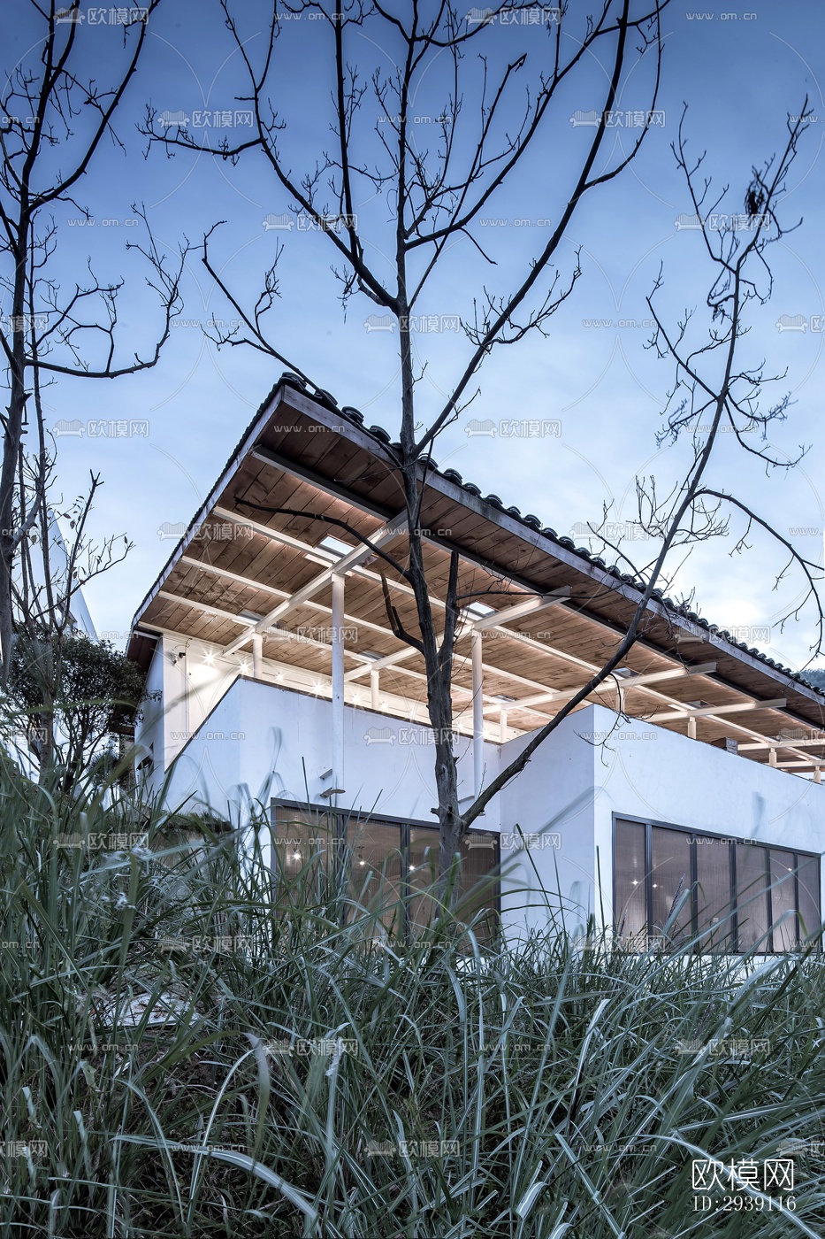 北欧酒店民宿效果图下载（渲染图11）