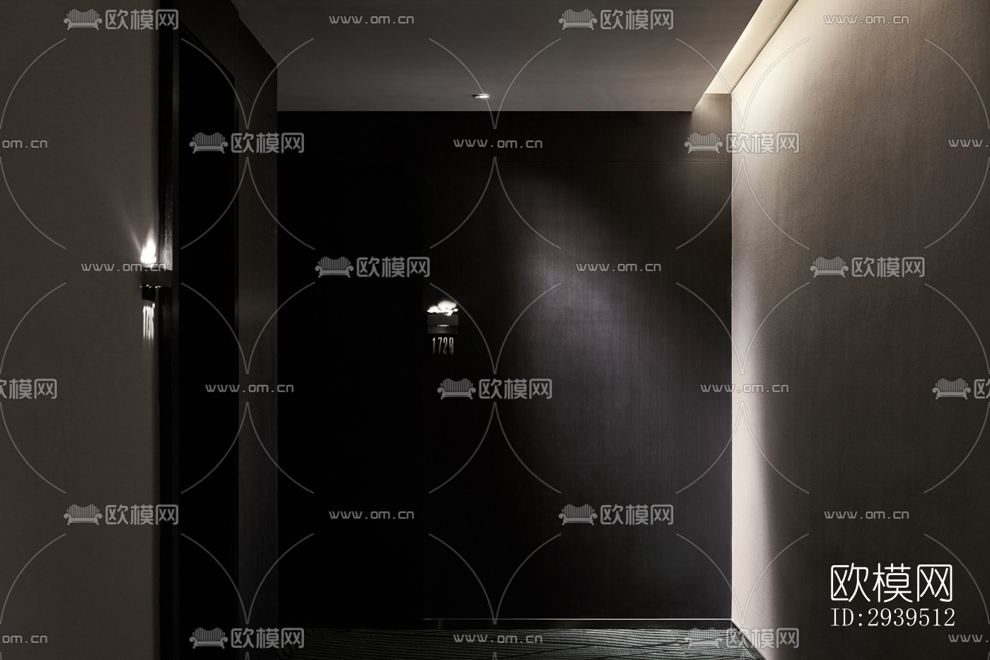 现代酒店民宿效果图下载（渲染图2）