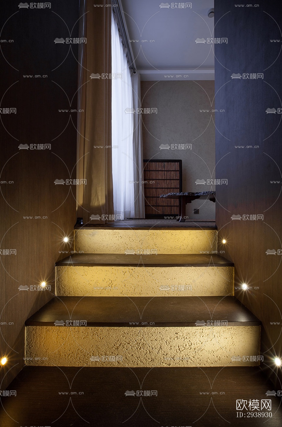 中式酒店民宿效果图下载（渲染图14）