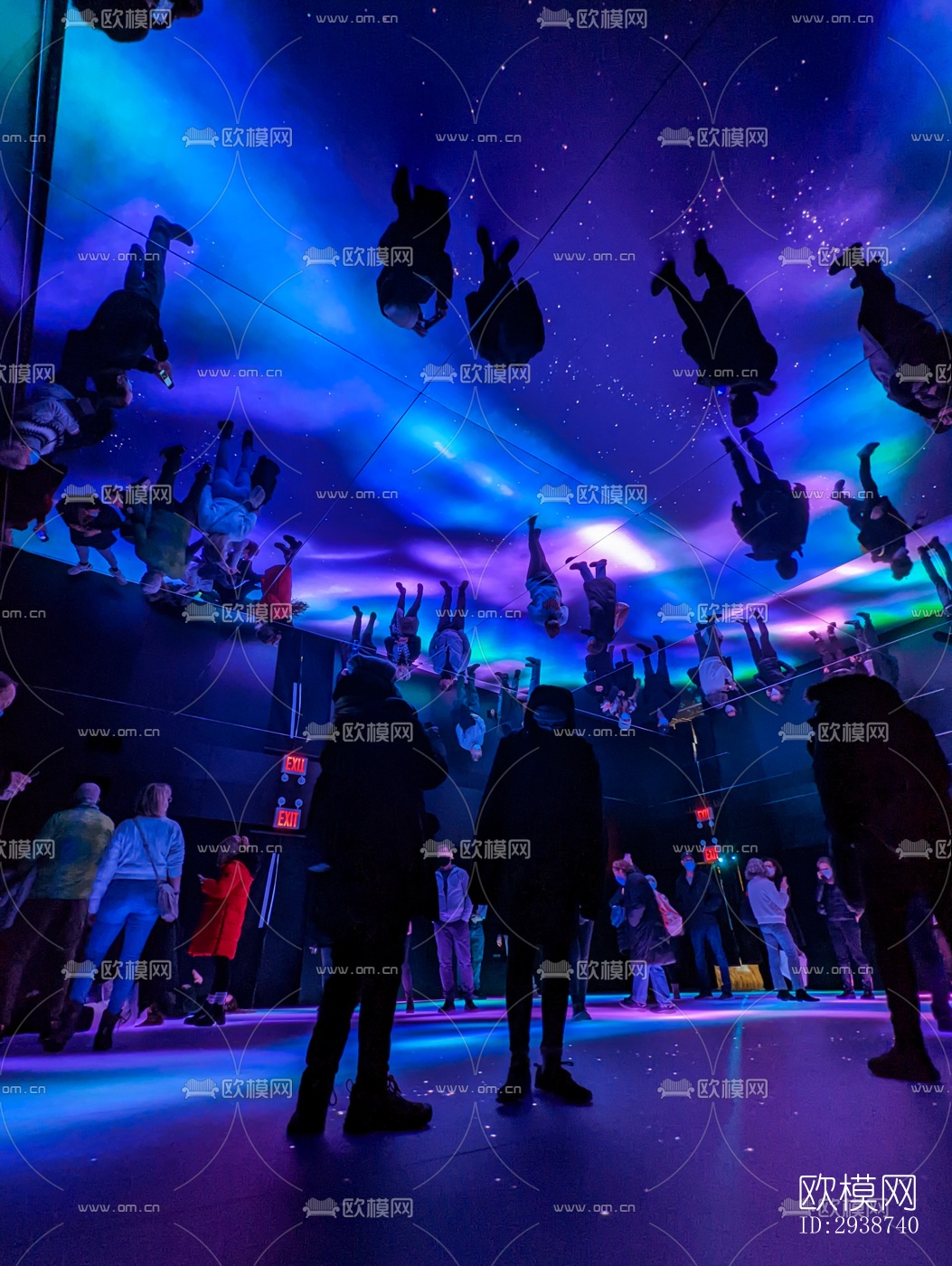 现代展览展厅效果图下载（渲染图18）