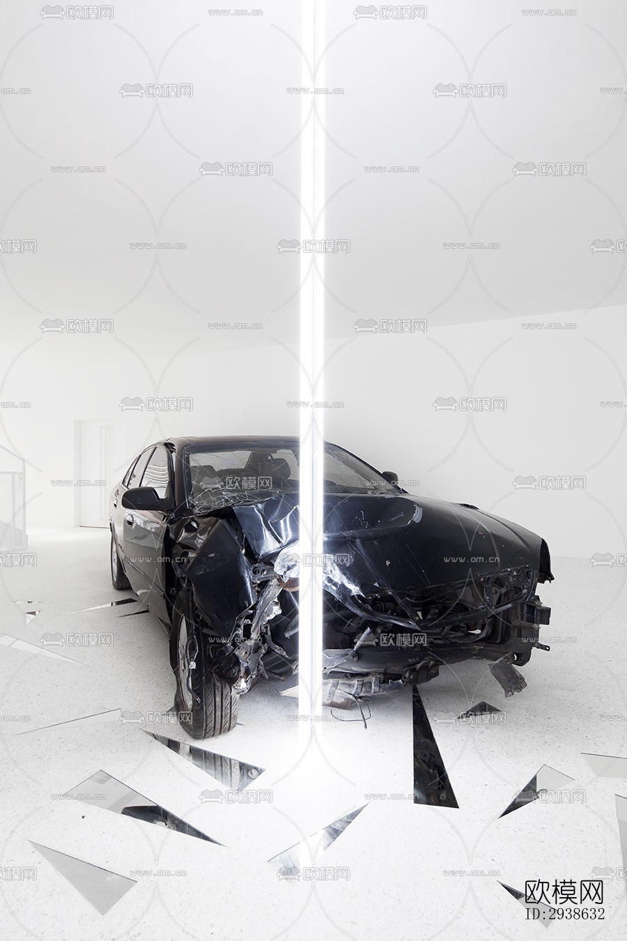 现代展览展厅效果图下载（渲染图14）