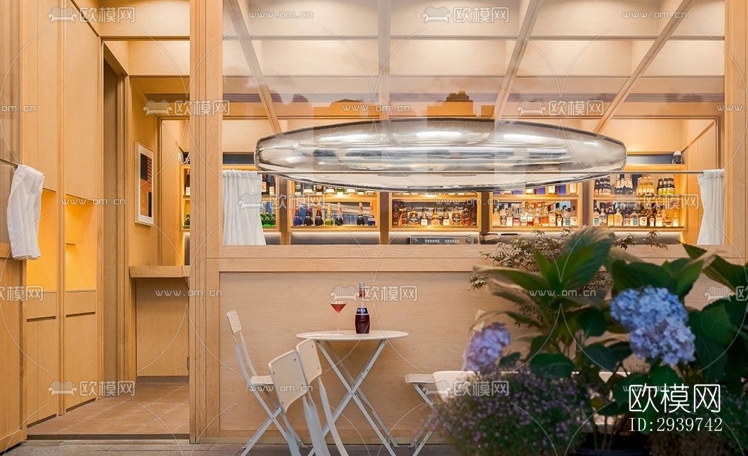 日式酒吧效果图下载（渲染图5）