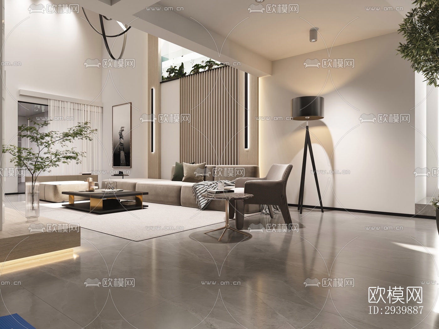 现代别墅效果图下载（渲染图5）