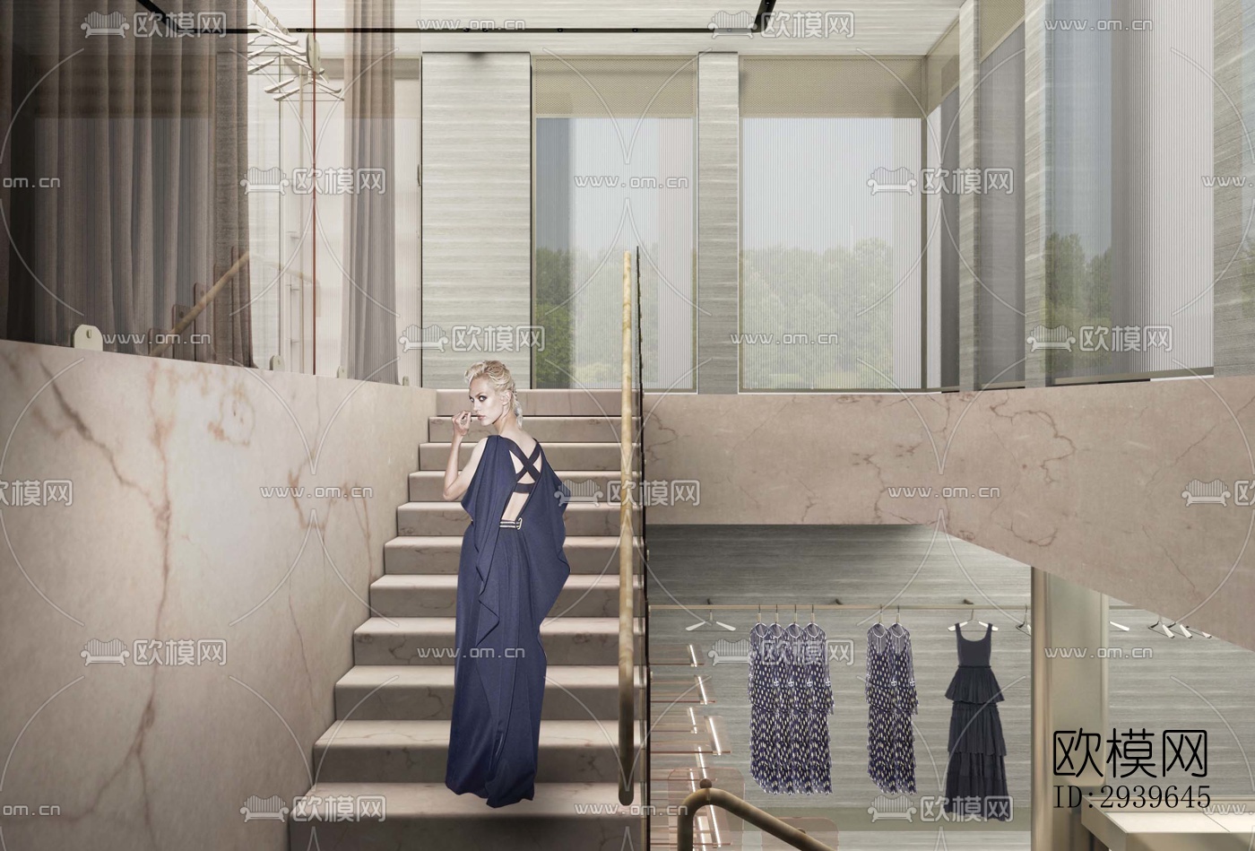 现代零售店铺效果图下载（渲染图16）