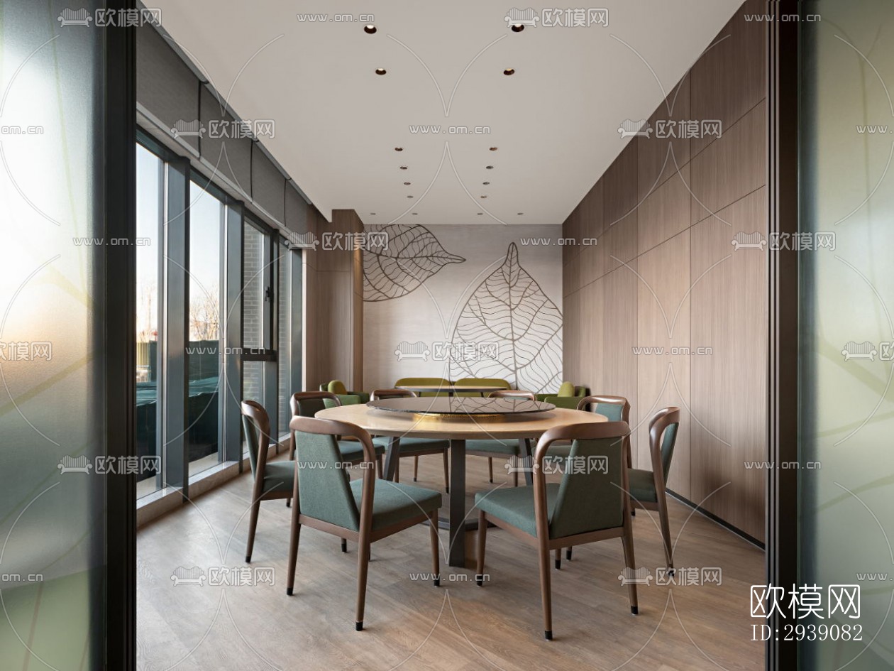 北欧酒店民宿效果图下载（渲染图9）