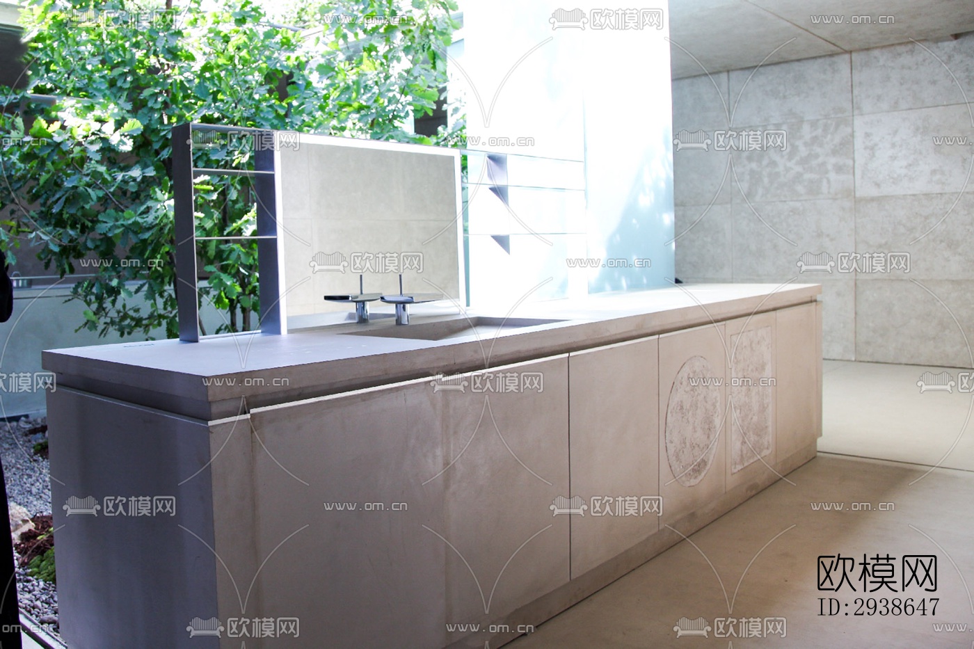 现代展览展厅效果图下载（渲染图15）