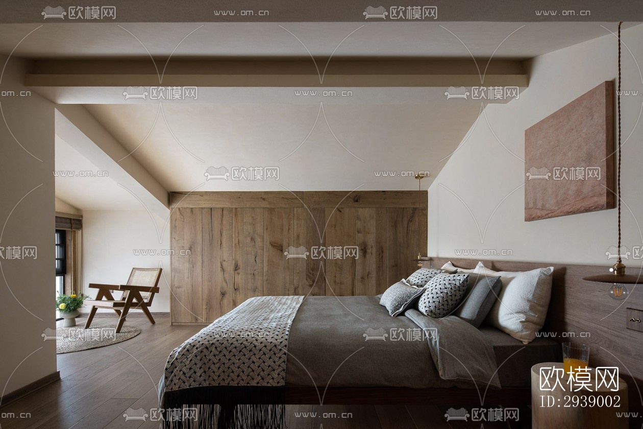 侘寂酒店民宿效果图下载（渲染图17）