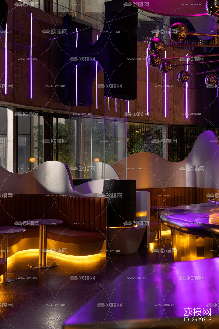 工业风酒吧效果图下载（渲染图12）