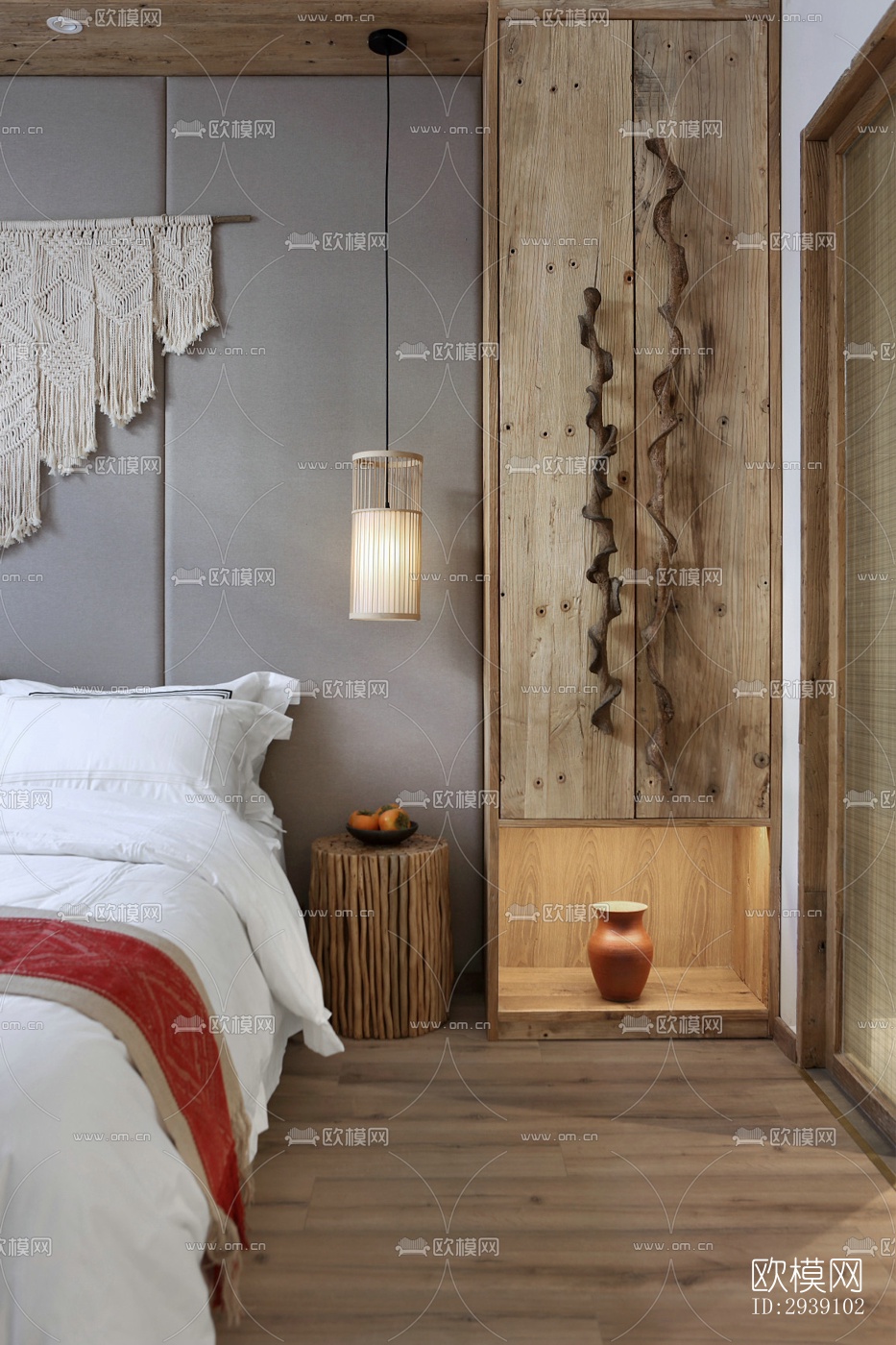 北欧酒店民宿效果图下载（渲染图6）