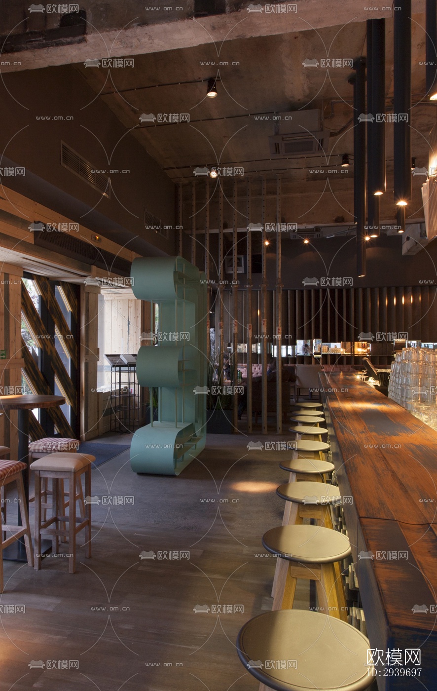 北欧酒吧效果图下载（渲染图17）